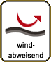 windabweisend